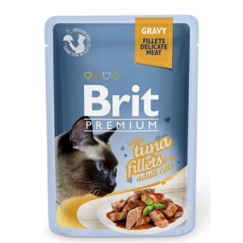 BRIT PREMIUM ΓΑΤΑΣ ADULT GRAVY ΤΟΝΟΣ 85gr BRIT PREMIUM ΓΑΤΑΣ ADULT GRAVY ΤΟΝΟΣ 85gr
